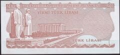 6.Emisyon 4.Tertip 20 Lira I44 236003 Çil