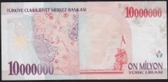 7.Emisyon 10 000 000 Lira D71 979628 Çok Temiz