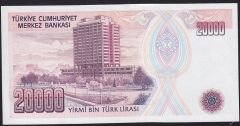 7.Emisyon 1.Tertip 20000 Lira E59 752156 Çil