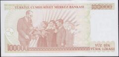 7.Emisyon 3.Tertip 100000 Lira J48 320999 Çil