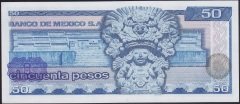 Meksika 50 Pesos 1976 Çil Pick65b