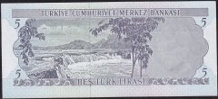 6.Emisyon 2.Tertip 5 Lira Z93 426107 Çilaltı Çil