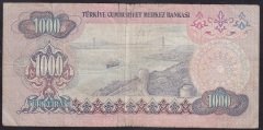 6.EMİSYON 1.TERTİP 1000 LİRA A17 113946 TEMİZ eski para değerleri
