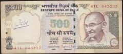Hindistan 500 Rupees 2015 Çok Temiz