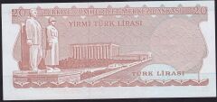 6.Emisyon 4.Tertip 20 Lira I41 231276 Çil