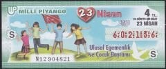 2011 23 Nisan Çeyrek Bilet - S Serisi