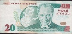 8.Emisyon 20 YTL A21 472186 Çok Temiz