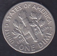 AMERİKA 1 DIME 1976