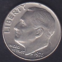 AMERİKA 1 DIME 1976
