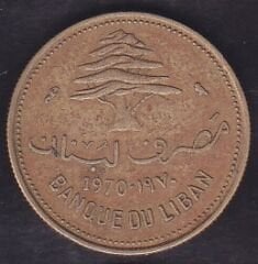 Lübnan 10 Piastre 1970
