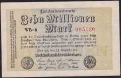 Almanya 5000000 Mark 1923 Ççt Çilaltı