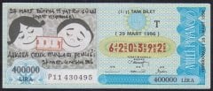 1996 29 MART TAM BİLET