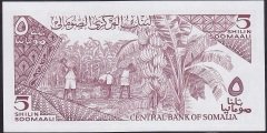 SOMALİ 5 ŞİLİN 1983 ÇİL