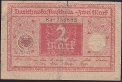 ALMANYA 2 MARK 1920 TEMİZ