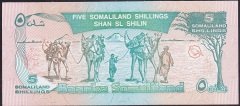 SOMALİLAND 5 ŞİLİN 1994 ÇİL P-1