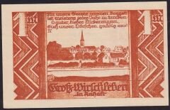 Almanya 1 Mark Notgeld 1921 Çil