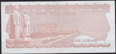 6.Emisyon 4.Tertip 20 Lira I11 836724 Çok Temiz+