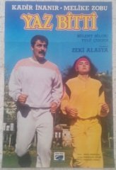 KADİR İNANIR - YAZ BİTTİ - FİLM AFİŞİ