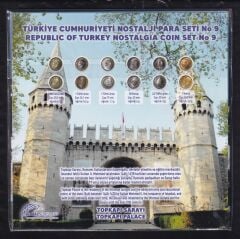 Türkiye Cumhuriyeti Nostalji Para Seti No 9