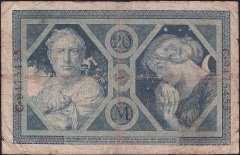 Almanya 20 Mark 1915 Temiz