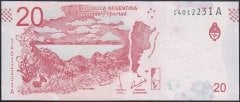 Arjantin 20 Pesos 2017 Çil Pick 361