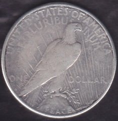 Amerika 1 Dolar 1923 Gümüş