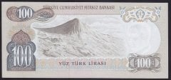 6.EMİSYON 2.TERTİP 100 LİRA F79 605642 ÇİLALTI