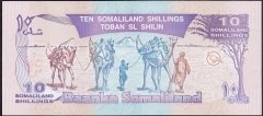 SOMALİLAND 10 ŞİLİN 1994 ÇİL P-2