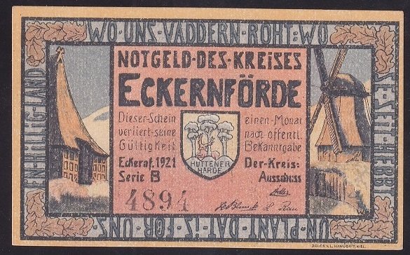 ALMANYA 50 PFENNİNG 1921 ÇİL