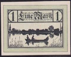 Almanya 1 Mark Notgeld 1921 Çil