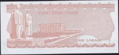 6.Emisyon 4.Tertip 20 Lira I09 222681 Ççt Çilaltı