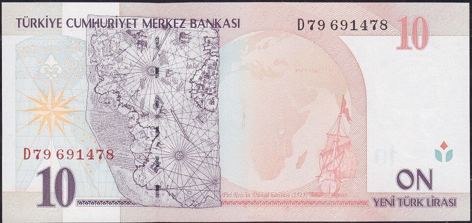 8.Emisyon 10 YTL D79 691478 Çilaltı Çil