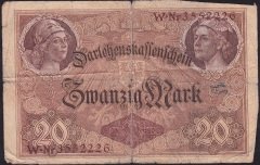 Almanya 20 Mark 1914 Haliyle