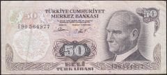 6.Emisyon 2.Tertip 50 Lira I90 564977 Çok Temiz