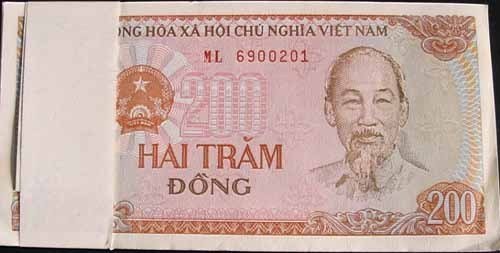 VİETNAM 200 DONG 1987 ÇİL DESTE (100 ADET)