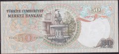 6.Emisyon 1.Tertip 50 Lira D10 263912 Ççt +