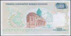 7.EMİSYON 1.TERTİP 5000 LİRA A31 806152 ÇÇT +