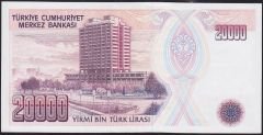 7.Emisyon 1.Tertip 20000 Lira E34 388099 Ççt Çilaltı
