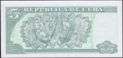 Küba 5 Pesos 2014 Çil Pick 116n