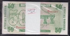 İNGİLTERE 50 PENCE DESTE ÇİL (100 ADET)