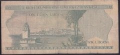 6.EMİSYON 1.TERTİP 10 LİRA C12 244052 ÇOK TEMİZ