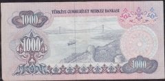 6.Emisyon 1.Tertip 1000 Lira B65 155200 Çok Temiz +