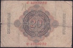 ALMANYA 20 MARK 1908 TEMİZ