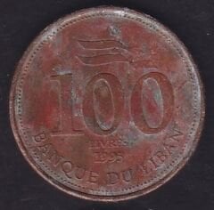 Lübnan 100 Livre 1995