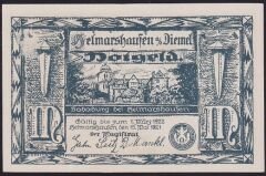 Almanya 1 Mark Notgeld 1922 Çil