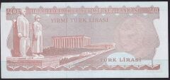 6.Emisyon 3.Tertip 20 Lira H25 940731 Çilaltı