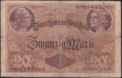 Almanya 20 Mark 1914 Temiz ( 7 Rakam )