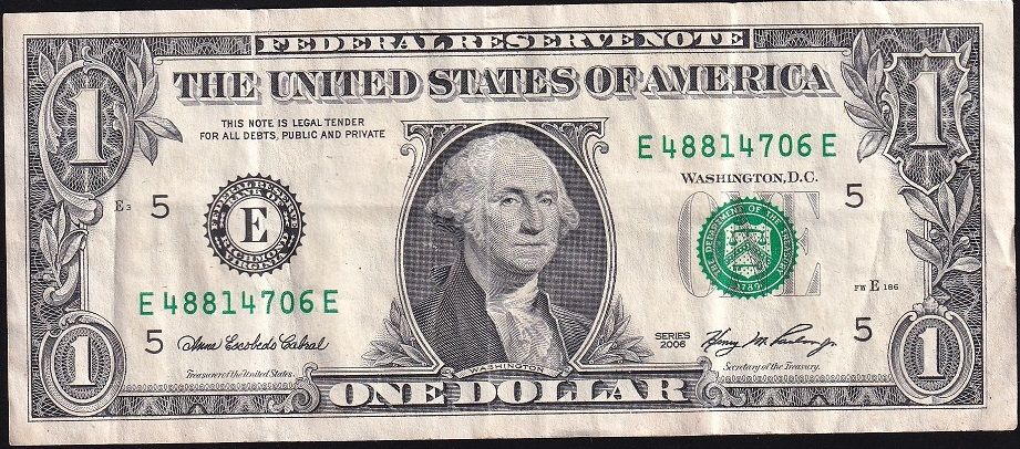 Amerika 1 Dolar 2006 Çok Temiz+