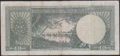 5.EMİSYON 6.TERTİP 10 LİRA A17 273096 ÇOK TEMİZ ( DÜZLEME VAR )