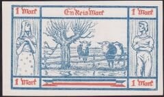 Almanya 1 Mark Notgeld 1921 Çil